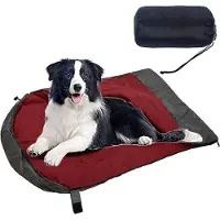 OEM Hundeschlafsack für Reisen - Wärmer Hunde Bett für Camping und Wandern, wasserdicht und leichtgewichtig, waschbar und drahtlos.