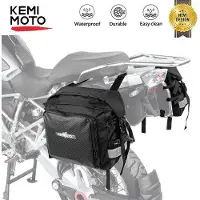 OEM Motorradtaschen 2 Stück - 25L pro Tasche - Wasserfest - Universell - Abnehmbar - Schwarz