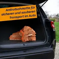 OEM 120 x 100 cm Gummibootscheibe für Kofferhalter - Maßwerkstattprodukt - Universal-Unterlage für Hundebedarf - Gummiauflage mit Grip