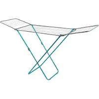 OEM Faltbares Trockengerüst - 18 Meter Trocknungsfläche - Türkis - 182 x 50 x 100 cm