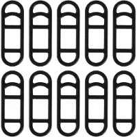 OEM Silikonreifen für Fahrräder, 20er Pack, elastische Reifenringe für Fahrräder, Fahrradlenker mit silikonreifen, für Fahrradbeleuchtung und Taschenlampen, 7 x 2,4cm