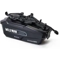 Kkmoon Fahrradtasche für den vorderen Rahmen – Oberrohr-Halterung mit Handyhalterung für Outdoor-Radtouren und Wanderungen – Schwarz – 1 l