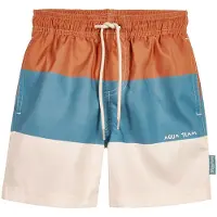 Playshoes Beach-Short Color Block in ocker | Gr.: 122/128