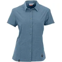 MAUL Sport Agile 3XT - 1/2 Bluse Karo Elastisch light blue (79) 38