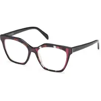 Emilio Pucci Sehhilfen - - EP5239 - Schwarze Textur - Acetat - 53/17/140