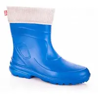 Lemigo Jessy Azurro Damen Kalosh Stiefel (Blau), Größe-39 /800