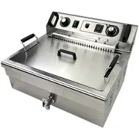 HCB Fritteuse - 23 Liter - 400V - Edelstahl