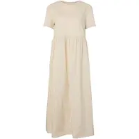 Pieces Kleid "Pcbikka" in Beige - XS
