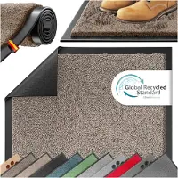 Kesser Schmutzfangmatte rutschfeste Fußmatte für Innen- & Außenbereich waschbar & wetterfest Türmatte Wohnungseingang Teppich für Büro & Vorzimmer Fußabtreter Fußabstreifer
