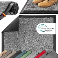 Kesser Schmutzfangmatte rutschfeste Fußmatte für Innen- & Außenbereich waschbar & wetterfest Türmatte Wohnungseingang Teppich für Büro & Vorzimmer Fußabtreter Fußabstreifer