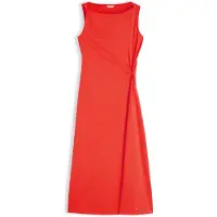 Tommy Hilfiger Kleid für den Alltag WW0WW50041 Rot Regular Fit