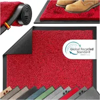 Kesser Schmutzfangmatte rutschfeste Fußmatte für Innen- & Außenbereich waschbar & wetterfest Türmatte Wohnungseingang Teppich für Büro & Vorzimmer Fußabtreter Fußabstreifer