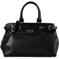 Replay Handtasche Umhängetasche Handbag Black schwarz