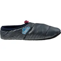 Nuvola . Hausschuhe Herren Damen rutschfester Sohle warm gepolstert bequem dunkelgrau 42/43 EU - UNLIG