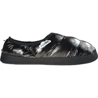Nuvola . Hausschuhe Herren Damen rutschfester Sohle warm gepolstert bequem schwarz 34/35 EU - UNCLMETL