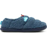 Nuvola . Hausschuhe Herren Damen rutschfester Sohle warm gepolstert bequem dunkelblau 40/41 EU - UNCLSHEP