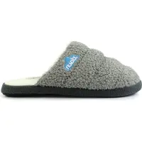 Nuvola . Hausschuhe Herren Damen rutschfester Sohle warm gepolstert bequem grau 34/35 EU - UNZSHEP