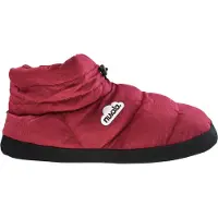 Nuvola . Hausschuhe Herren Damen rutschfester Sohle warm gepolstert bequem granat 34/35 EU - UNBHGJAS