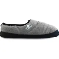 Nuvola . Hausschuhe Herren Damen rutschfester Sohle warm gepolstert bequem grau 34/35 EU - UNJASCHILL