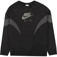 Nike G Nsw Air Ft Bf Crew Black/Dk Smoke Grey Black/Dk Smoke Grey S