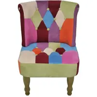 vidaXL "2026 Aktion"Einzelsessel moderne - CLORIS - Relaxsessel - Französische Stühle 2 Stk. Patchwork-Design Stoff - - DEMöbel1795059