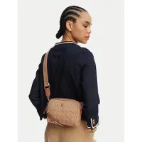 Calvin Klein Handtasche Emblem Aop Jacquard Bucket LV04F3648G Beige