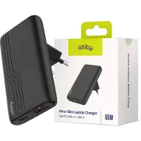 Allity Netzladegerät GaN PD QC ATC-02-65WAC 1x USB-C + 1x USB-A 65W Schwarz