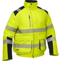 Bisley Workwear Warnschutz-Arbeitsjacke ERIC 276520 Gr. 2XL gelb