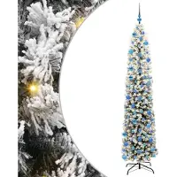 vidaXL Fritz (mit 300 LEDs und 120 blauen Kugeln)