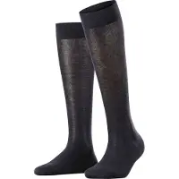 Falke Damen Kniestrümpfe Sensitive London 46672-6370 39-42 - Dark Navy - 39-42