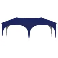 vidaXL Pop-up Partyzelt 575 x 288 x 245 cm Blau Oxford-Stoff