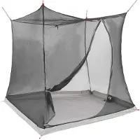 vidaXL Innenzelt Schwarz 208 x 140 x 175 cm Netz