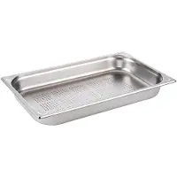H.W.Larsen Kantine 1/1 GN 8.5 ltr 53x32.5x6.5 cm Perforeret Rustfrit stål,1 stk