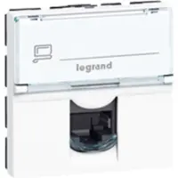 Legrand 076574, RJ-45, 2 Modul(e), UTP, 6a, Wei?, 370 g