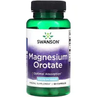 Swanson Health Magnesiumorotat 654 mg 60 St