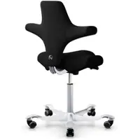 HÅG CAPISCO 8106 | Stoff Xtreme schwarz | Gestell silber