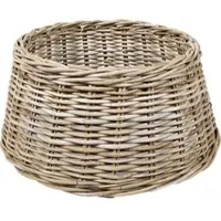 WDMT Weihnachtsbaumrock aus Korbgeflecht – 60 x 26 cm – Weihnachtsbaumkorb – Weihnachtsbaum – Weihnachtsbaumsockel – Weihnachtsbaumkörbe – Braun