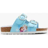 Disney Frozen Tieffuß Pantolette Blau, Kinder, Größe: 25, Material: PU/Textil - Frozen Tieffuß Pantolette Blau, Kinder, Größe: 25, Material: PU/Textil - woman - Blau