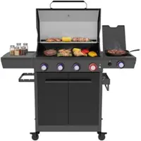 El Fuego Gasgrill "Key West" 4+1 mit Turbozone AY5602
