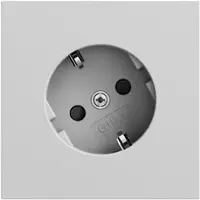Gira Steckdose 1-fach grau matt Unterputz mit BS IP20 441876