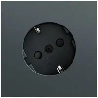 Gira Steckdose 1-fach anthrazit Unterputz mit BS IP20 441873
