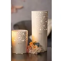 Tiziano Lichtsäule Latuna 36cm LED cremeweiß