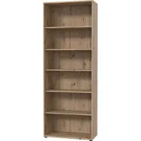 Die Möbelfundgrube Bücherregal Büroregal Artisan Eiche 198 x 74 cm - TEMPRA
