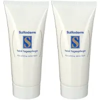 Sulfoderm S Teint Tagespflege parfümfrei 2x 2x40 ml Creme