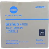 Konica Minolta TNP-91 Tonerkartusche ACTD051 Schwarz für Bizhub 4700i