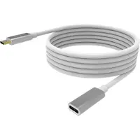 Vision TC 2MUSBCEXT, 2 m, USB C, USB C, USB 3.2 Gen 2 (3.1 Gen 2), Weiß