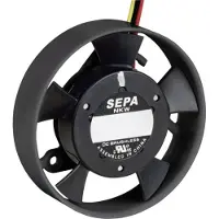 SEPA LF_40B12 Aksial ventilator 12 V/DC 152 l/min (Ø x H) 40 mm x 10 mm