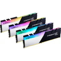 G.Skill Trident Z Neo F4-3600C18Q-32GTZN, 32 GB, 4 x 8 GB, DDR4, 3600 MHz, 288-pin DIMM
