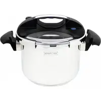 Royalty Line RL-PS4L: 4-Liter-Edelstahl-Schnellkochtopf