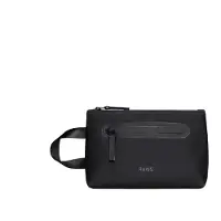Rains Kulturbeutel Cosmetic Bag Zip W3 Unisex Black